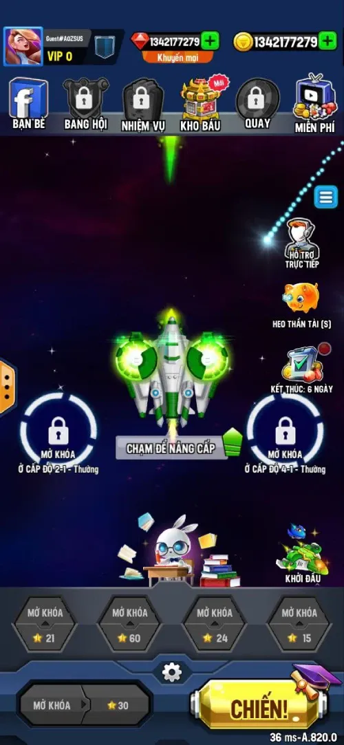 Game Fly Shooting Space shooter MOD APK v1.886 (Uang tak terbatas, berlian) 2