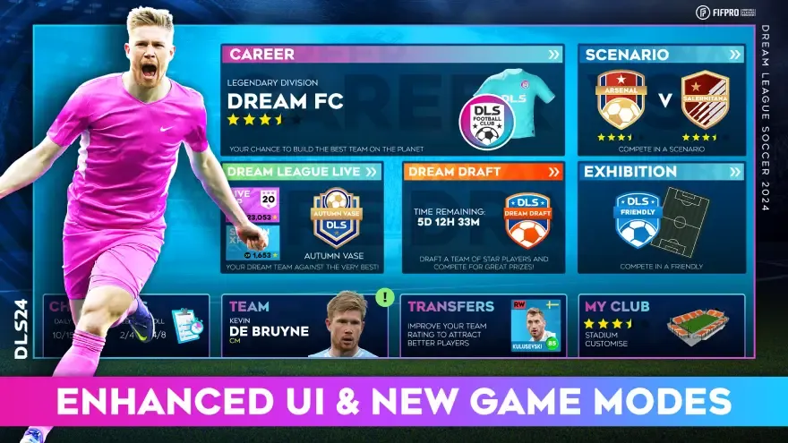Dream League Soccer 2025 MOD APK v12.120 (Hapus batasan, Blokir iklan) 1