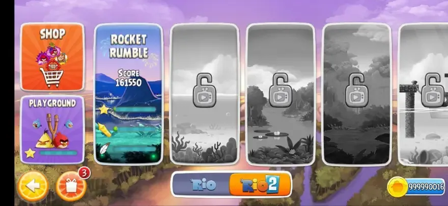 Angry Birds Rio Mod APK v2.6.13 (Uang Tak Terbatas) 2