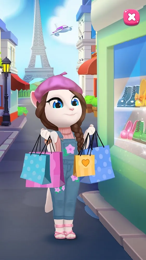 My Talking Angela 2 MOD APK v25.1.1.30240 (Uang tak terbatas) 4