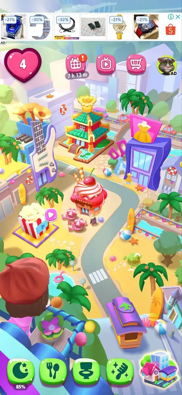 My Talking Angela 2 MOD APK v25.1.1.30240 (Uang tak terbatas) 1