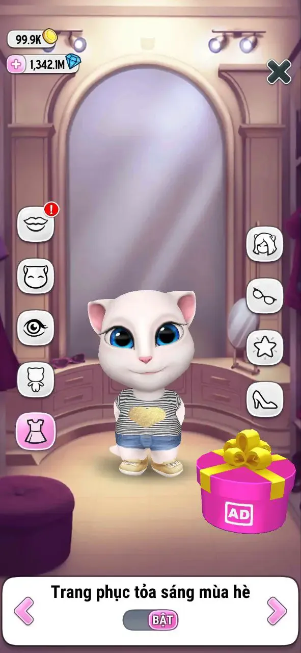My Talking Angela MOD APK v25.1.0.6762 (Uang tak terbatas, Berlian penuh) 2