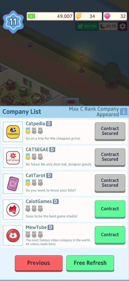 Office Cat: Juego de magnate inactivo MOD APK v1.0.46 (Dinero ilimitado) 2