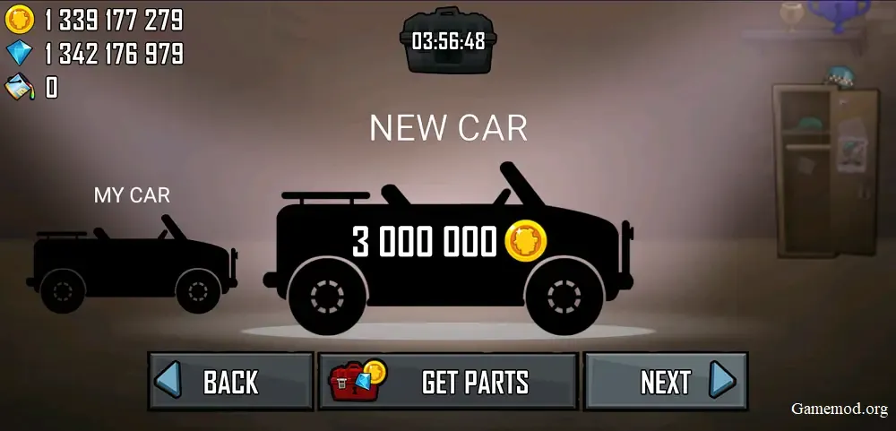 Hill Climb Racing MOD APK v1.65.0 (Dinheiro ilimitado/Desbloquear todos os veículos) 1
