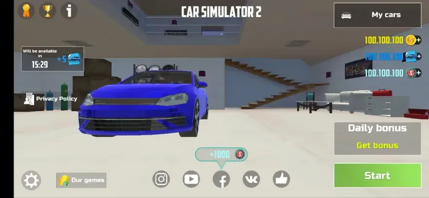 Car Simulator 2 MOD APK v1.55.7 (Dinero ilimitado) 1