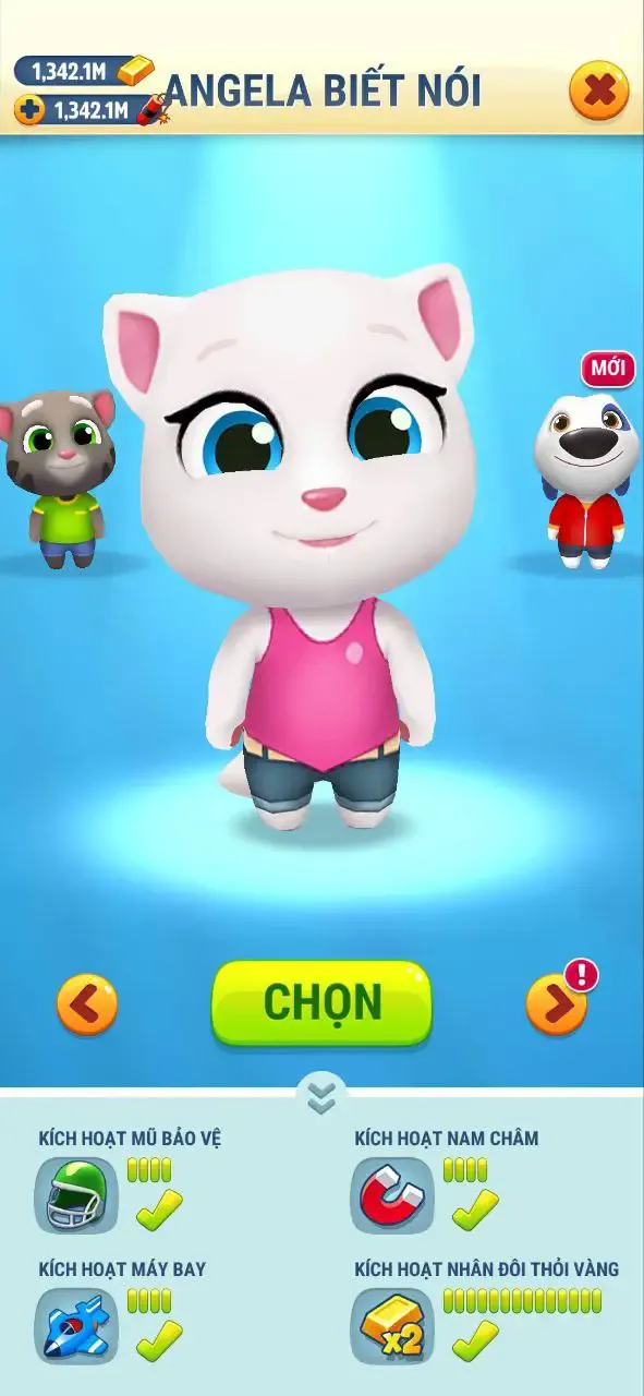 Talking Tom Gold Rush MOD APK v25.1.1.8587 (Dinero ilimitado, oro) 2