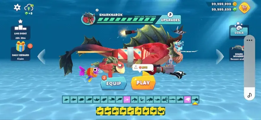 Hungry Shark Evolution MOD APK v12.7.7 (Uang tak terbatas, buka hiu) 1