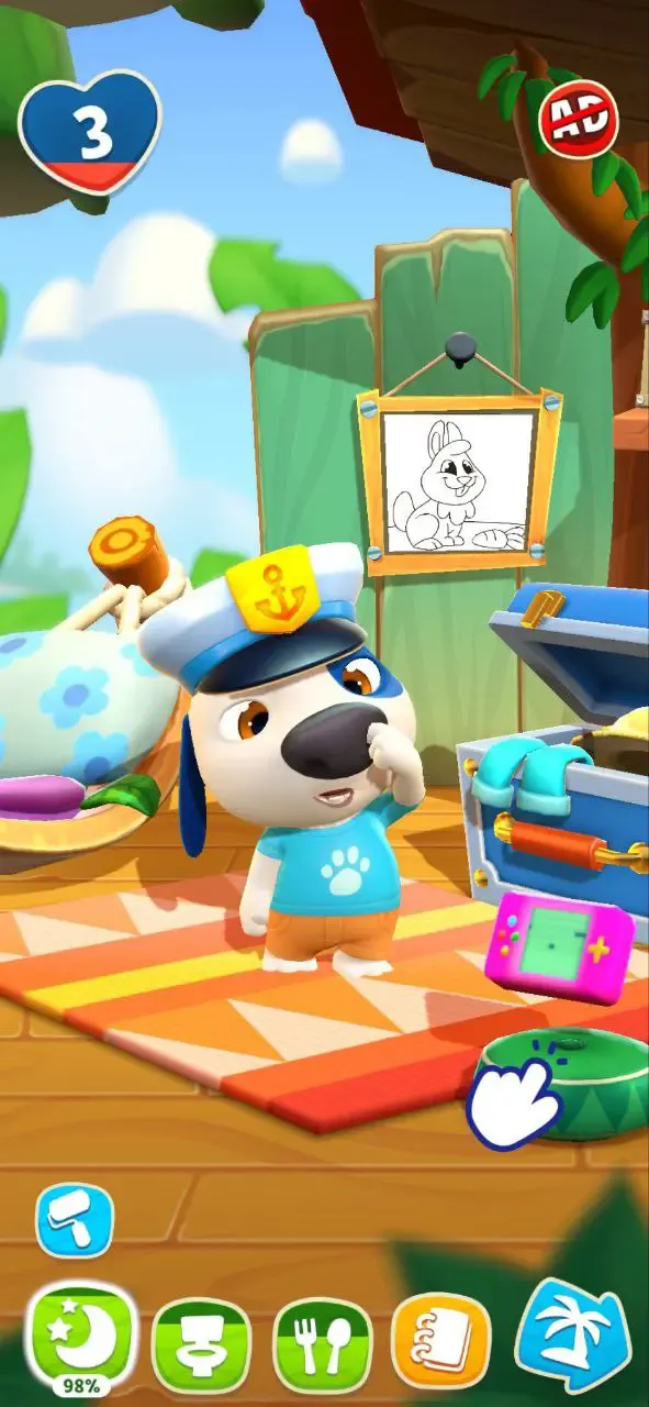 Hank Berbicara MOD APK v3.4.3.40561 (Uang tak terbatas) 1