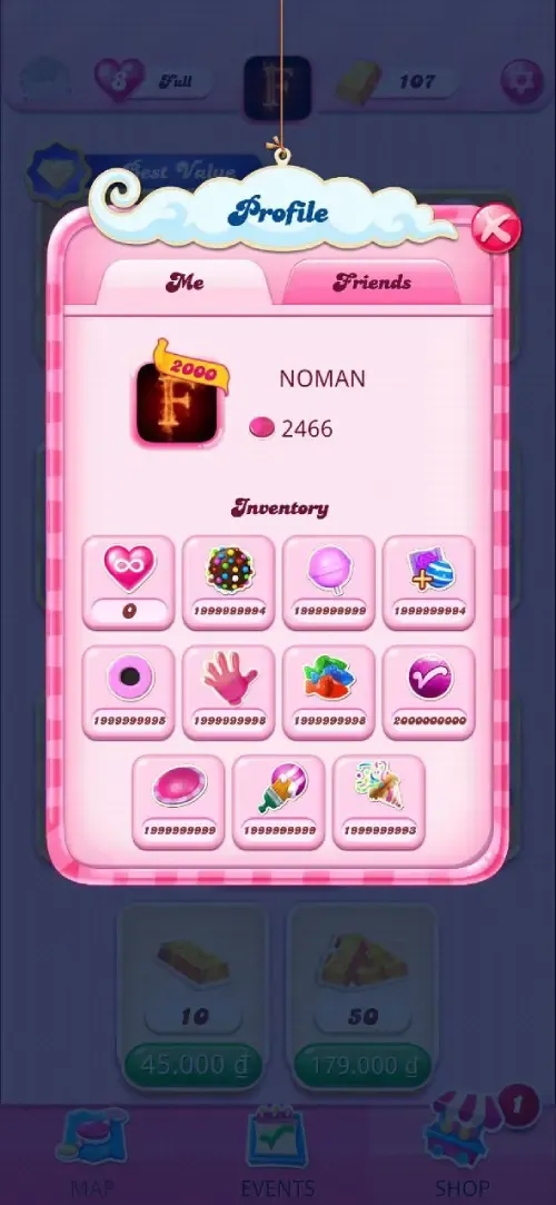 Candy Crush Saga MOD APK v1.300.0.2 (Nyawa tak terbatas, Item lengkap) 2