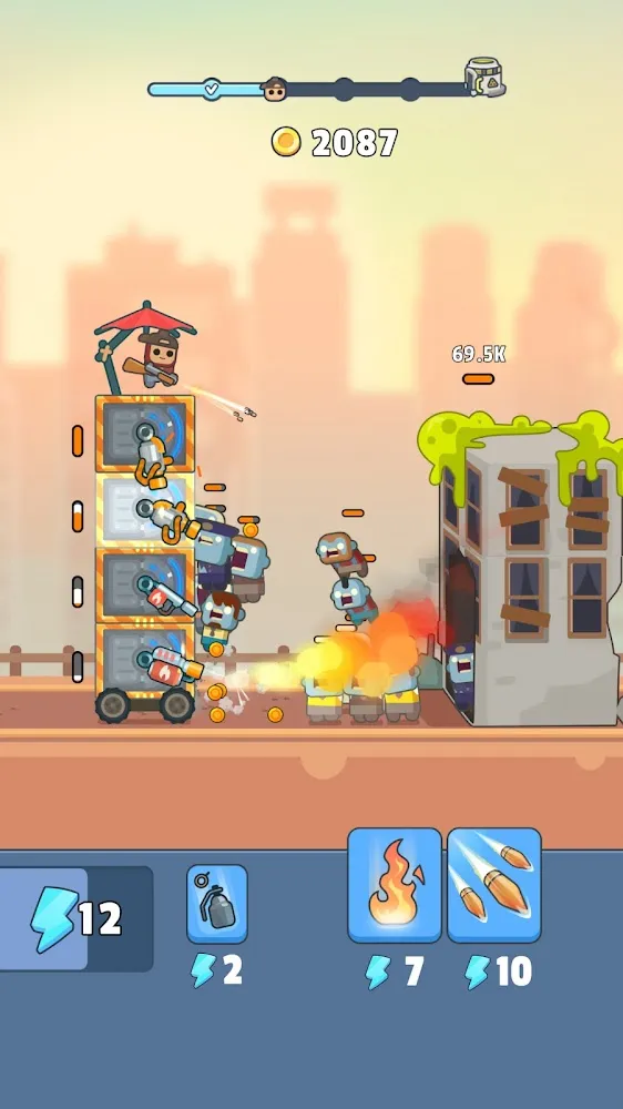TDS – Tower Destiny Survive MOD APK v1.1.9 (Uang dan Permata Tak Terbatas) 3