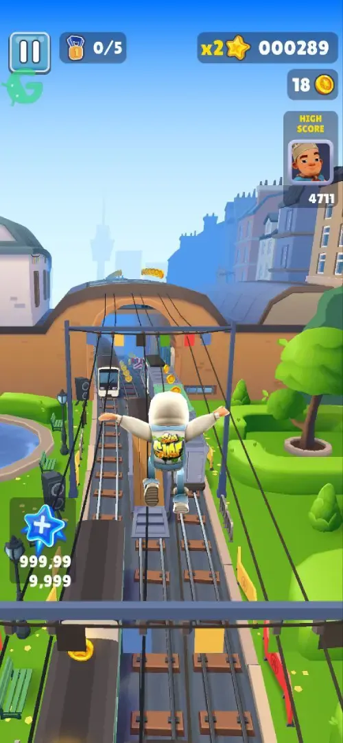 Subway Surfers MOD APK v3.44.1 (Uang Tak Terbatas, Keabadian) 1