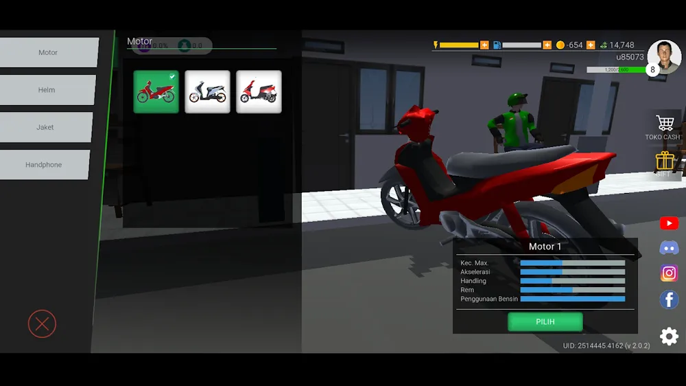 Ojol The Game Mod APK v3.3.0.2 (Uang dan koin tak terbatas) 3