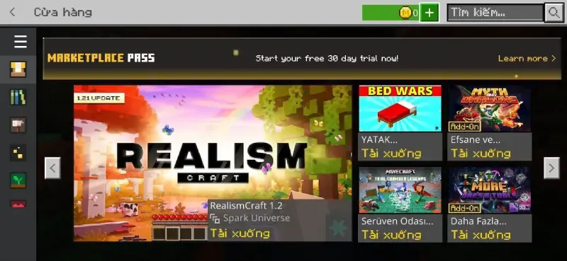 Minecraft Mod Apk v1.21.80.22 Bahasa Vietnam (Gratis untuk seluruh toko) 3