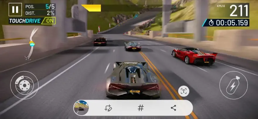 Asphalt Nitro 2 MOD APK v1.0.9 (Dinheiro ilimitado, desbloquear todos os veículos) 1
