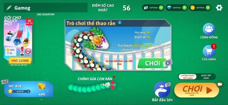 Snake.io MOD APK v2.2.18 (Uang dan Berlian Tak Terbatas) 2