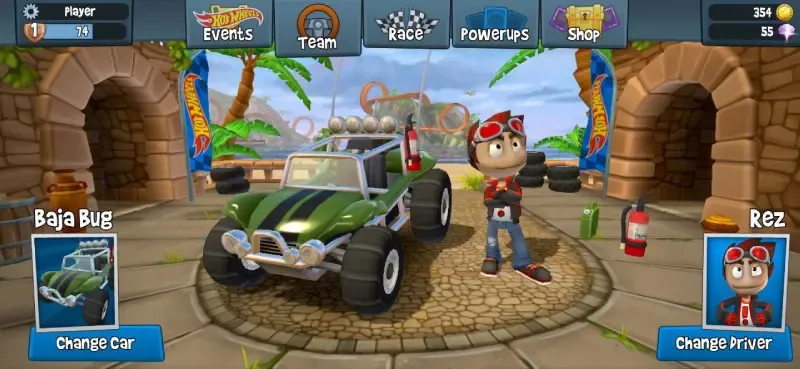 Beach Buggy Racing 2 MOD APK v2024.11.08 (Uang Tak Terbatas, Berlian) 2