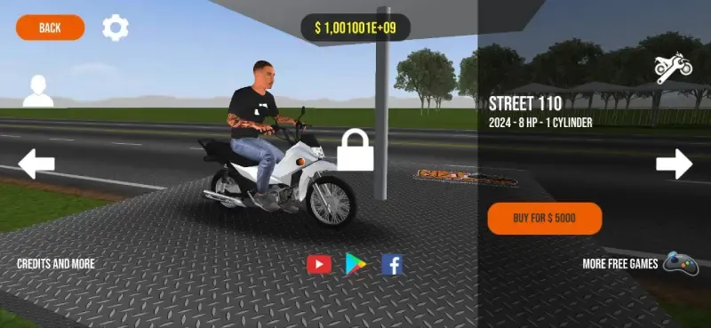 Moto Wheelie 3D Mod APK v0.72 (Uang Tak Terbatas) 2