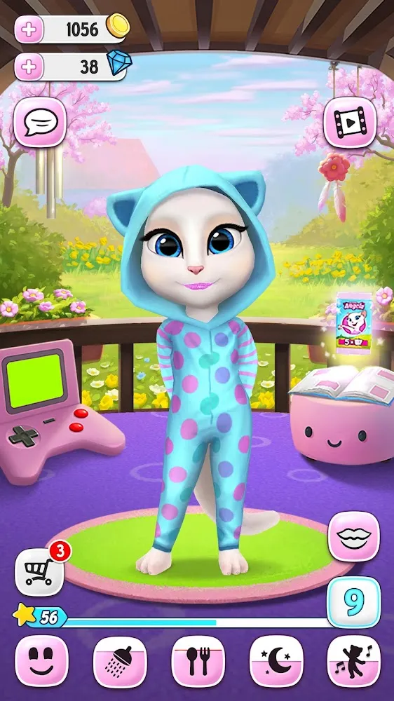 My Talking Angela MOD APK v25.1.0.6762 (Uang tak terbatas, Berlian penuh) 7