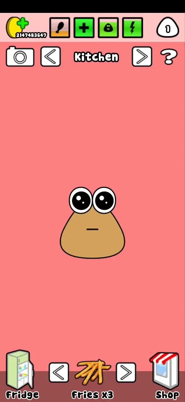 Pou MOD APK v1.4.124 (Uang dan koin tak terbatas) 1
