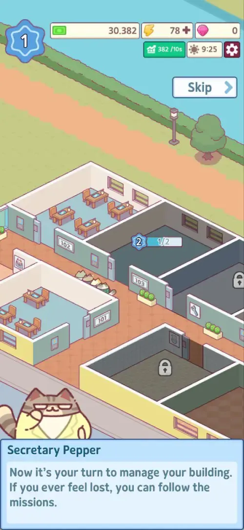 Office Cat: Juego de magnate inactivo MOD APK v1.0.46 (Dinero ilimitado) 1