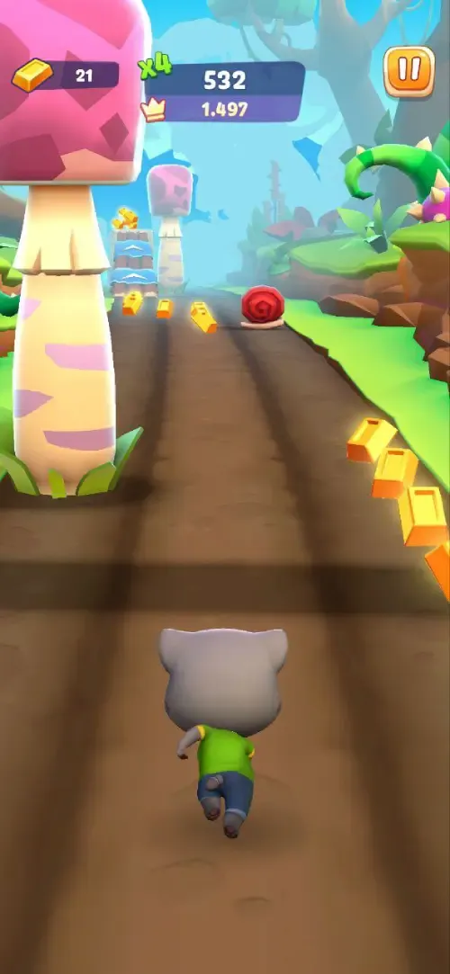 Talking Tom Time Rush MOD APK v1.3.5.18223 (Uang Tak Terbatas) 1