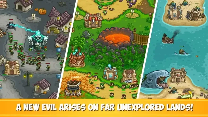 Kingdom Rush Frontiers TD Mod APK v6.2.00 (Gratis, Berlian Tak Terbatas) 1