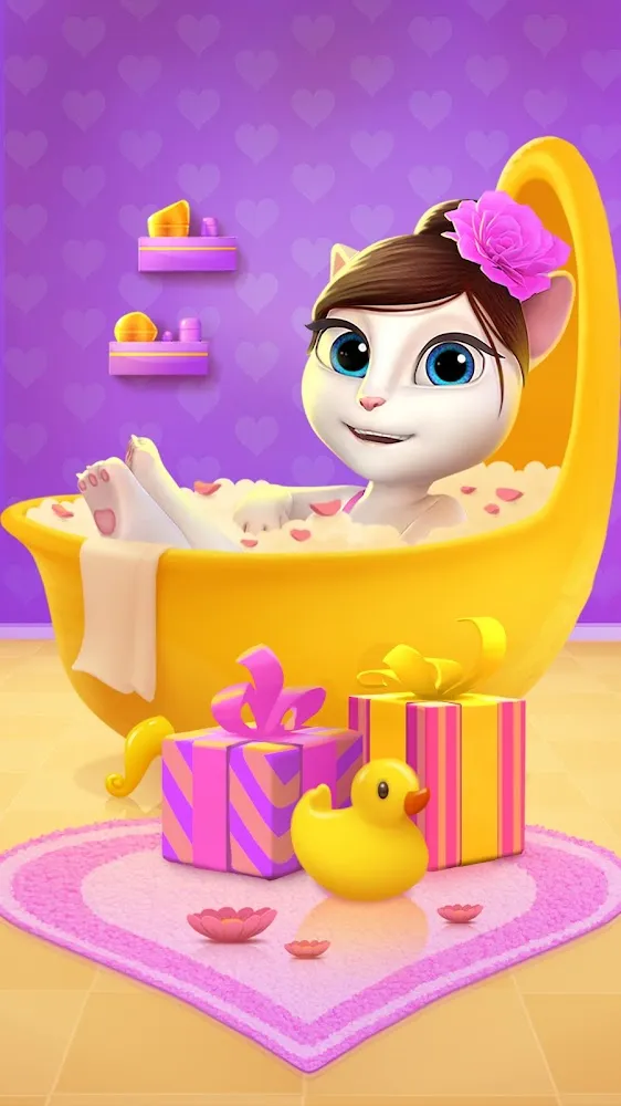 My Talking Angela MOD APK v25.1.0.6762 (Uang tak terbatas, Berlian penuh) 4