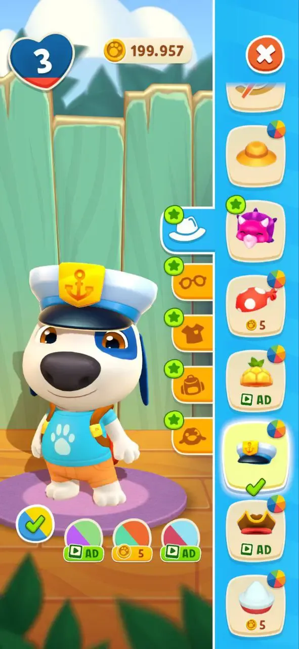 Hank Berbicara MOD APK v3.4.3.40561 (Uang tak terbatas) 2