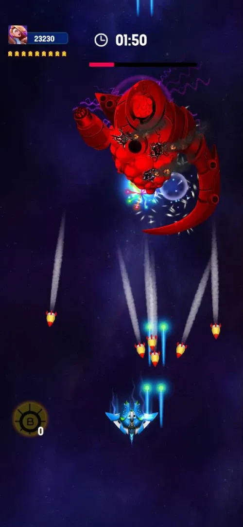Game Fly Shooting Space shooter MOD APK v1.886 (Uang tak terbatas, berlian) 1