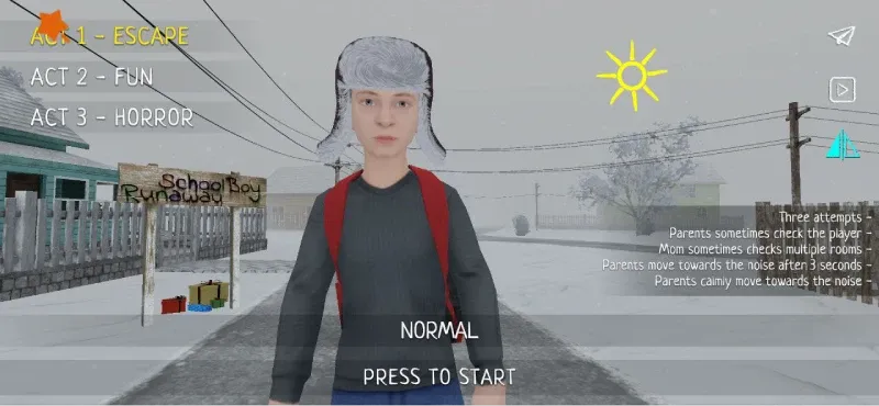 SCHOOLBOY RUNAWAY – STEALTH Mod APK v0.500 (Tanpa Iklan, Kecepatan Retas) 2