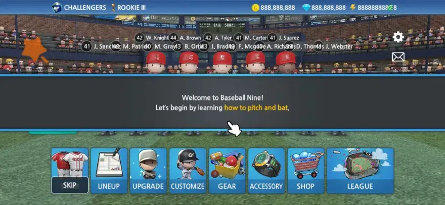 BASEBALL 9 Mod APK v3.6.9 (Uang tak terbatas, berlian) 2