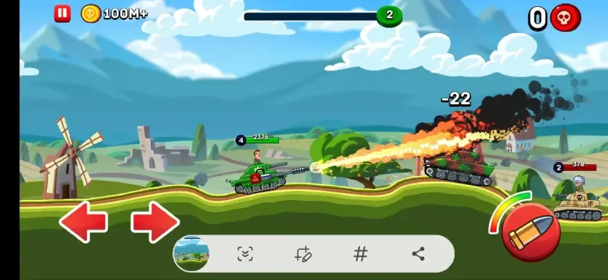 Hills of Steel MOD APK v7.2.1 (Uang tak terbatas, berlian) 1