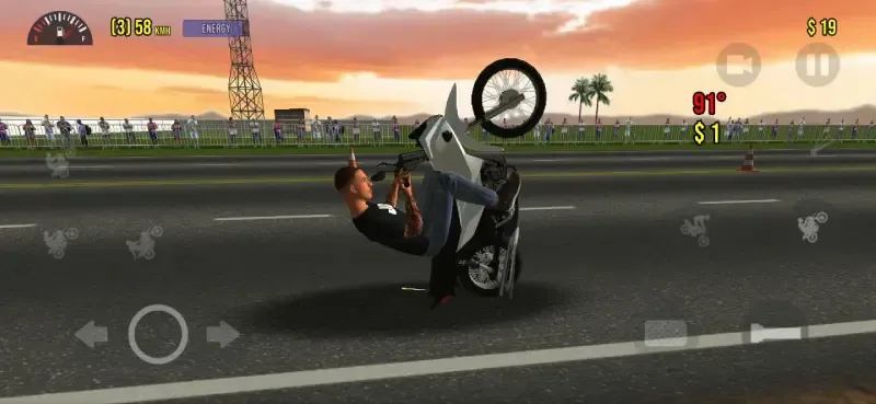 Moto Wheelie 3D Mod APK v0.72 (Uang Tak Terbatas) 1