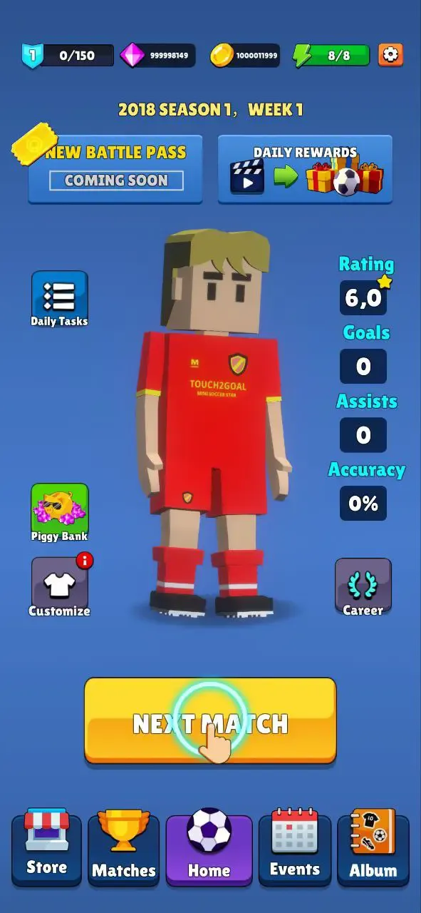 Mini Soccer Star Mod APK v1.57 (Uang tak terbatas, berlian) 2