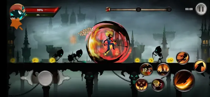 Stickman Legends Mod Apk v7.0.2 (Dinheiro ilimitado, gemas, Mod de Deus) 1