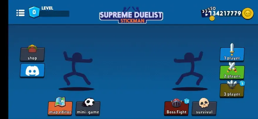 Supreme Duelist Stickman Mod APK v3.9.9 (Uang Tak Terbatas) 1