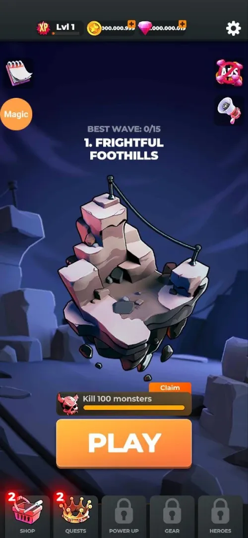 Monster Survivors Mod APK v1.16.4 (Uang dan permata tak terbatas) 2
