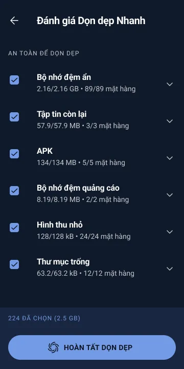 CCleaner Pro MOD APK v24.18.0 (Pro Tidak Terkunci, Pemblokiran Iklan) 3
